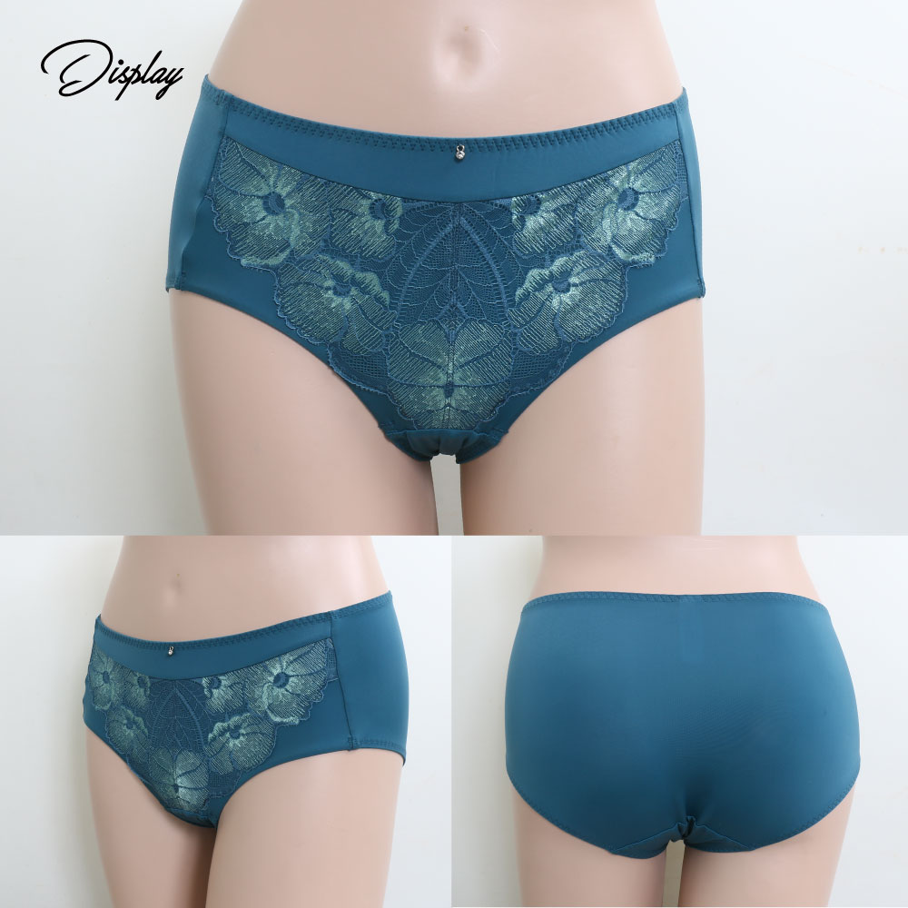 魔羽系列 平口褲(花霧綠)