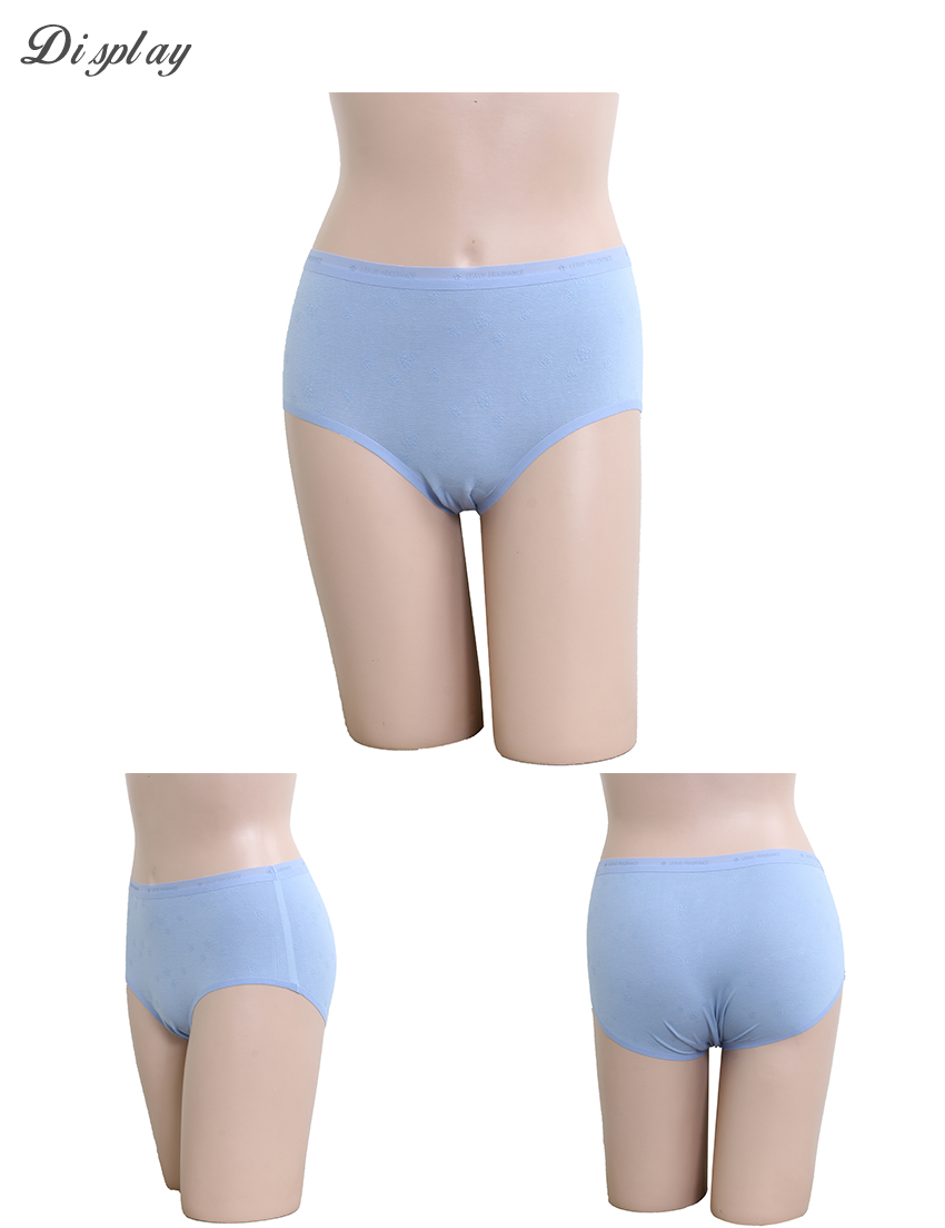 桑蠶絲  輕薄舒柔棉 無痕 低腰三角褲(隨機色)M-XXL