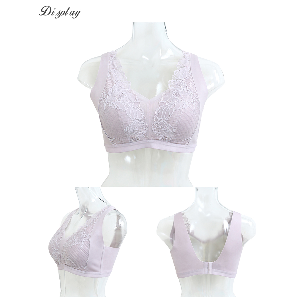 超細莫代爾 蠶絲蛋白 無痕無鋼圈內衣ABCD罩杯(芋色)