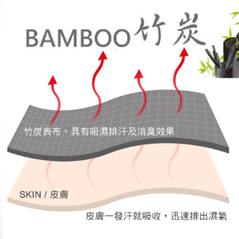 竹炭 性感透膚 中腰網紗貼身褲 3件組(隨機色) 加大碼
