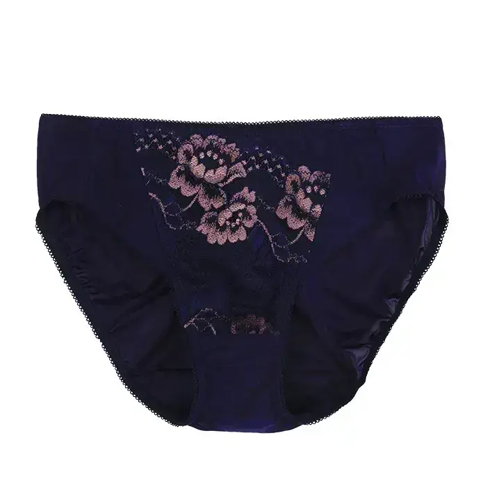 美塑3D系列三角褲(紫藍)