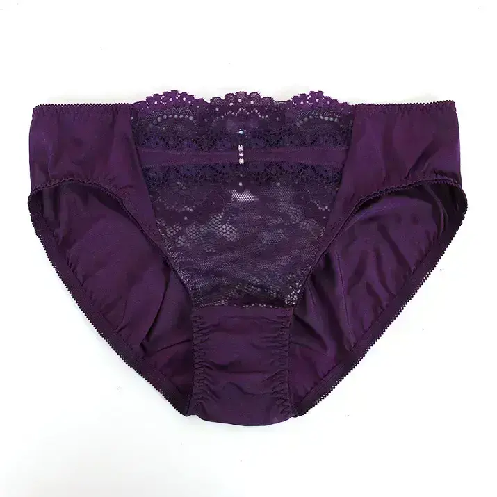 輕柔天使棉水肌保養呵護機能三角褲(葡萄紫)