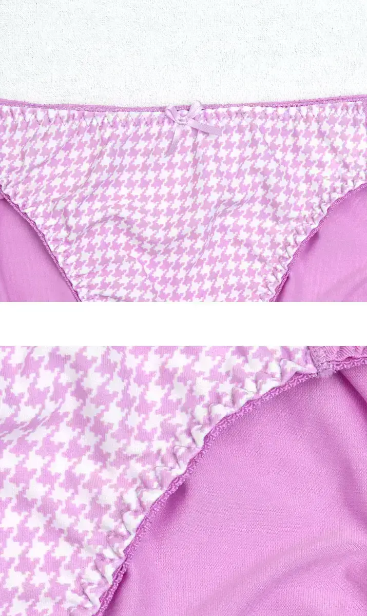千鳥紋少女內褲(紫)