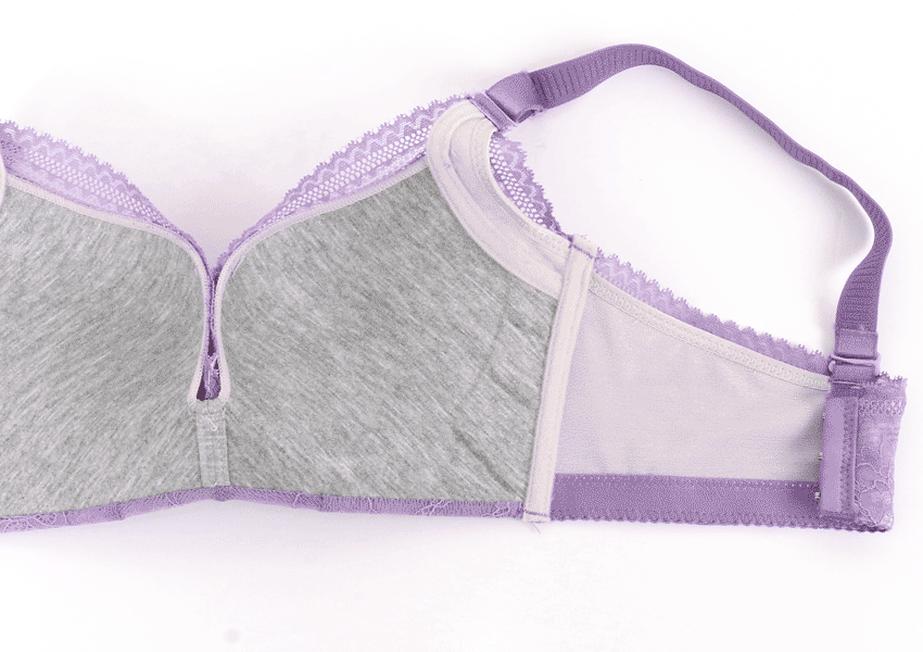 豐擁托提 舒感無鋼圈機能型內衣(紫)