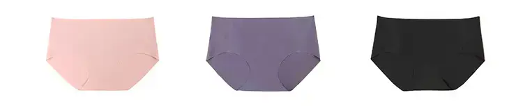 絕色無痕隱形貼身無痕內褲(紫)