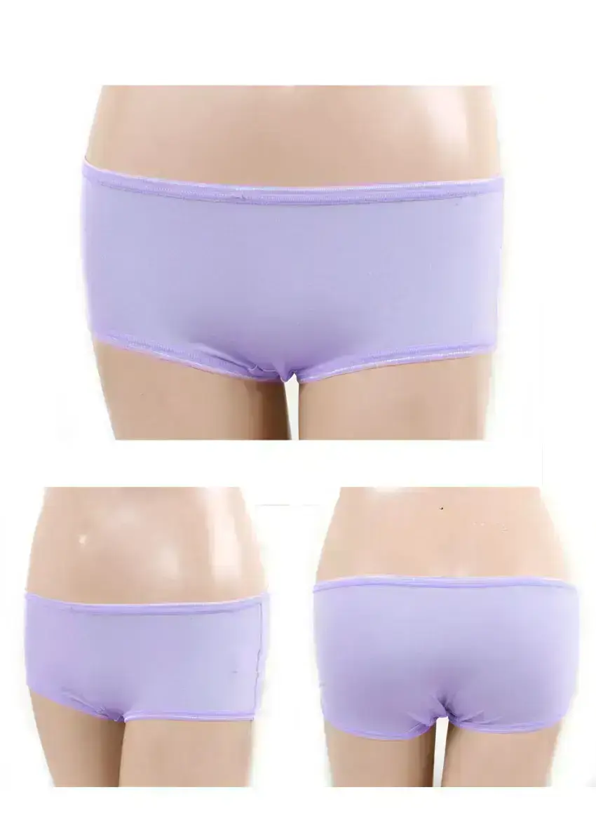包臀無痕平口褲(紫)