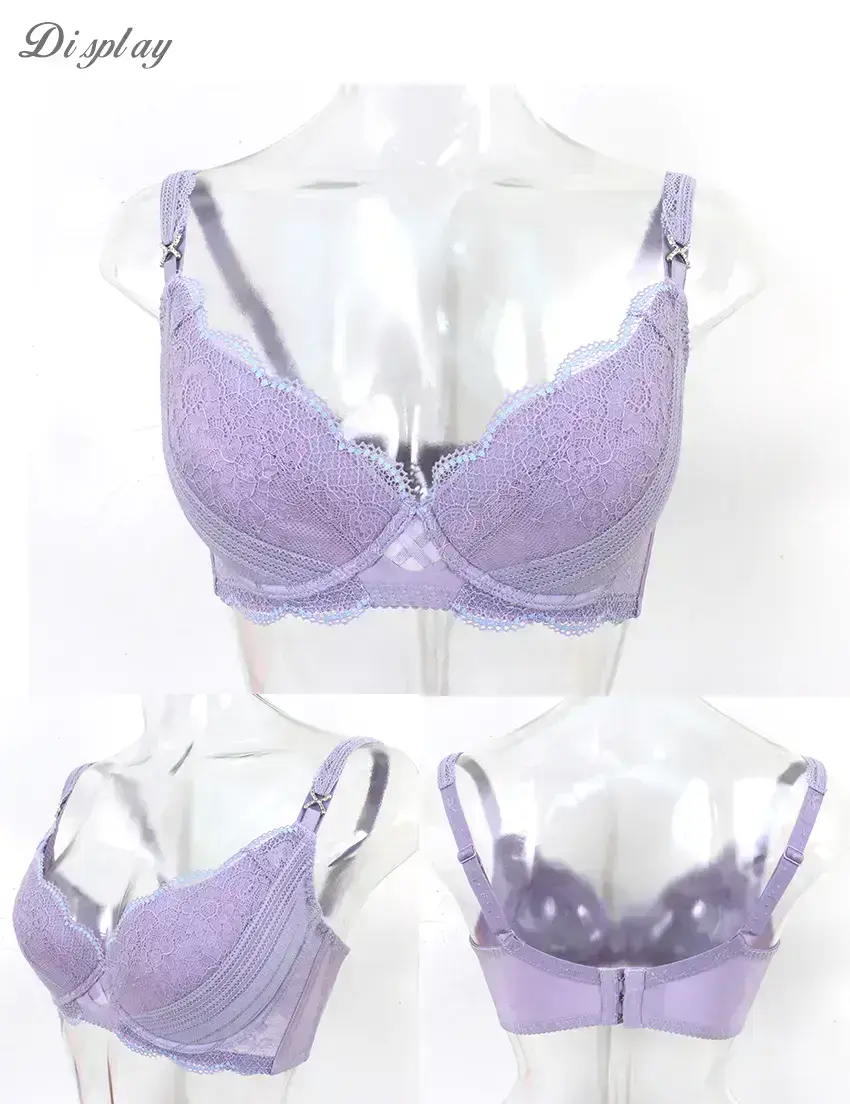 淡雅清新 茉莉花香機能內衣BCDE罩杯(芋紫色)