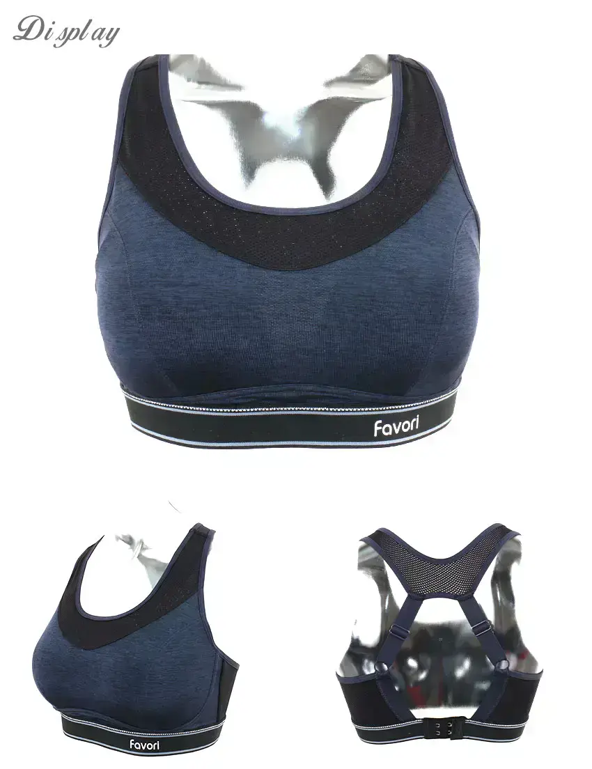 重機能WINCOOL強力支撐罩杯專業運動胸衣(個性黑)