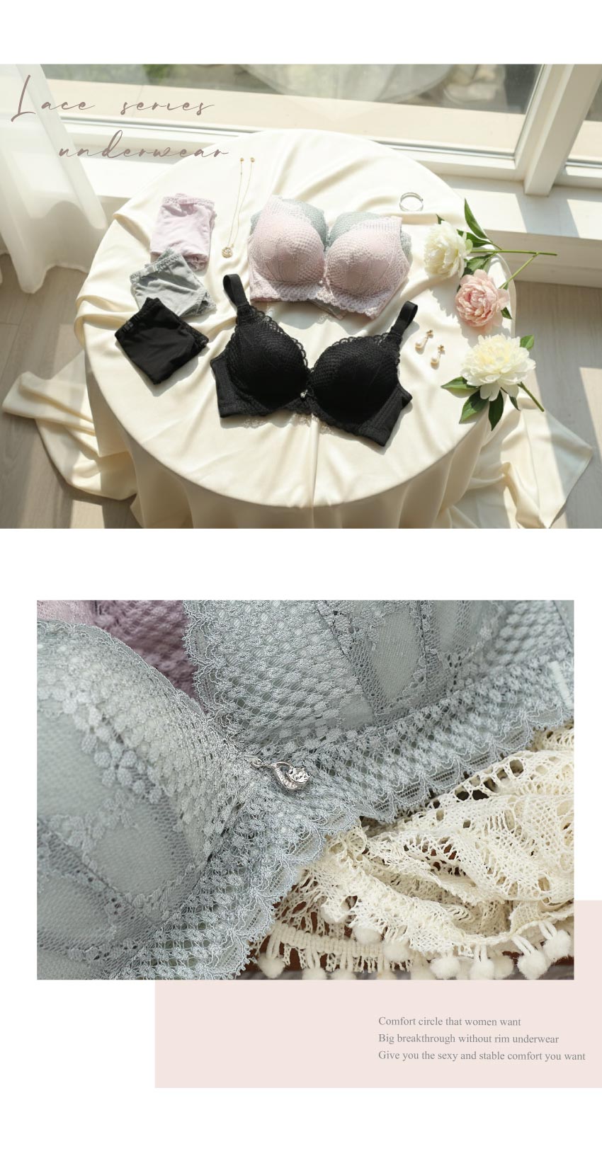 亞當之手 4公分厚杯 超爆乳無鋼圈系列內衣(粉)ABC