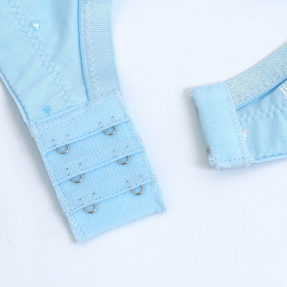 《台灣製》小企鵝。無鋼圈舒柔少女內衣(水)