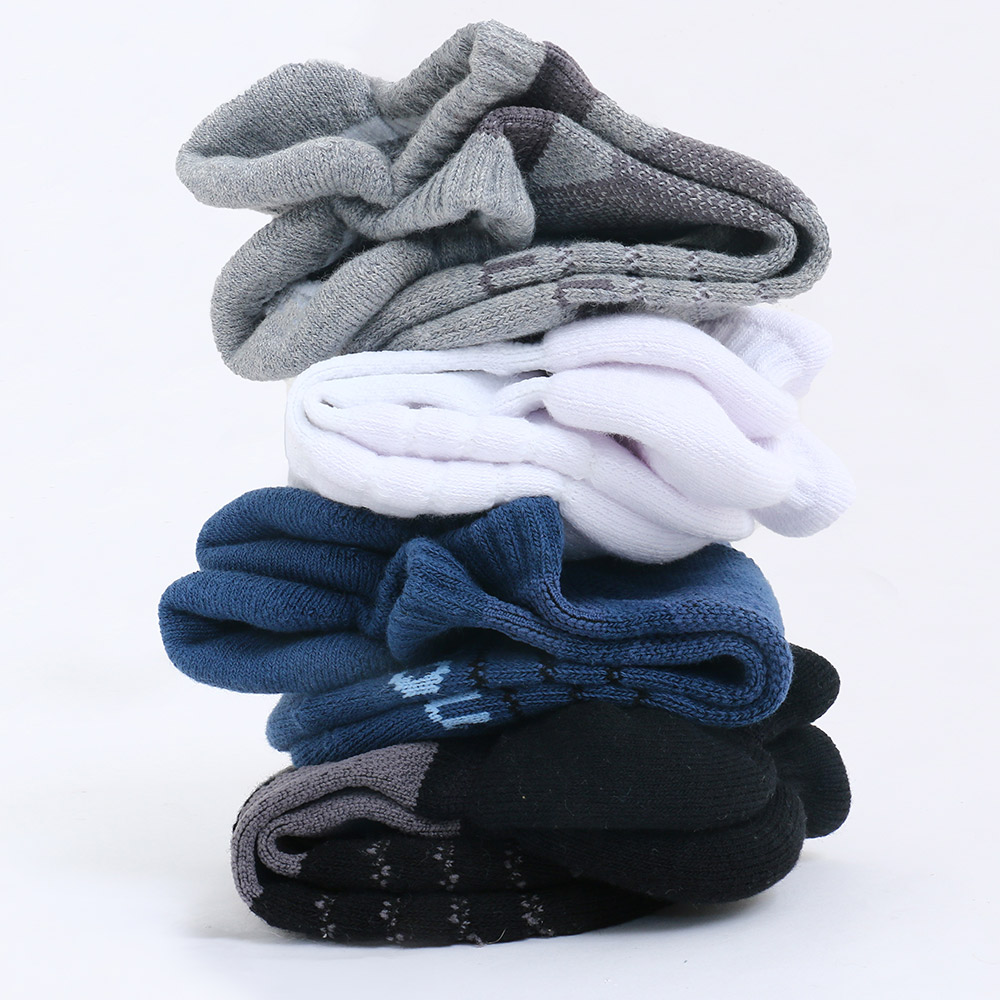 全方位護足 足弓加強 輕機能氣墊襪(灰)