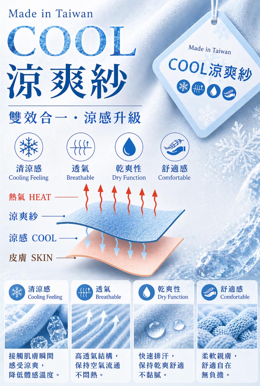 MIT台灣製 初見悅漾 涼爽機能三角褲(奶油膚)