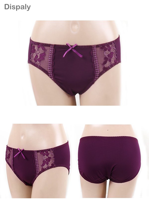 瑪格蕾朵系列三角褲(葡萄紫)