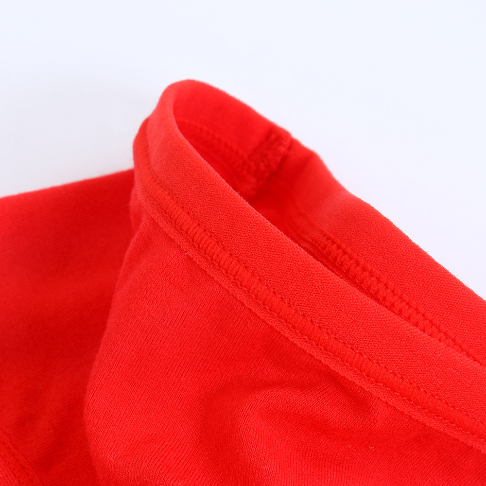 素面低腰三角褲3件組(紅)M-Q