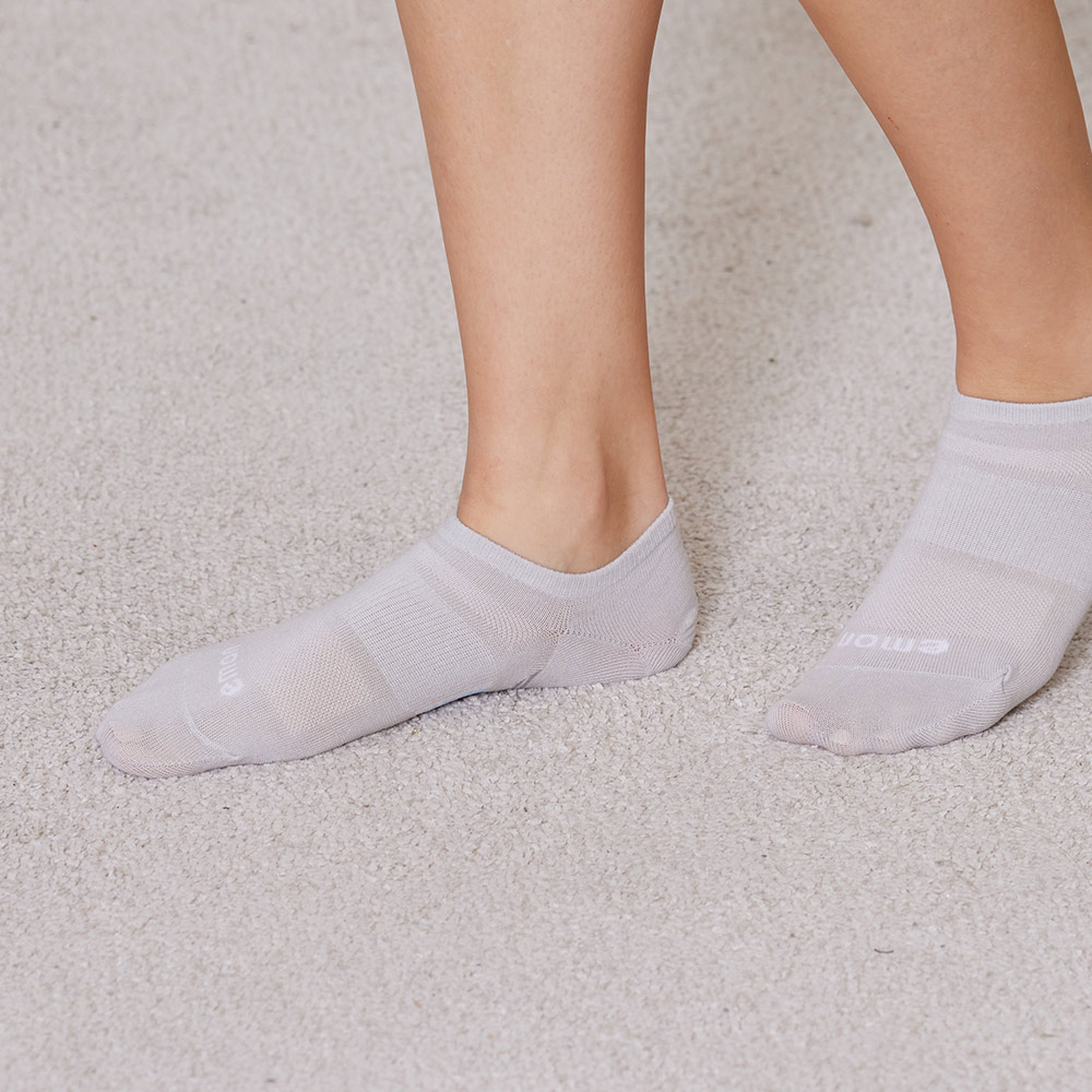 MIT台灣製 涼爽透氣 棉質隱形襪(灰)