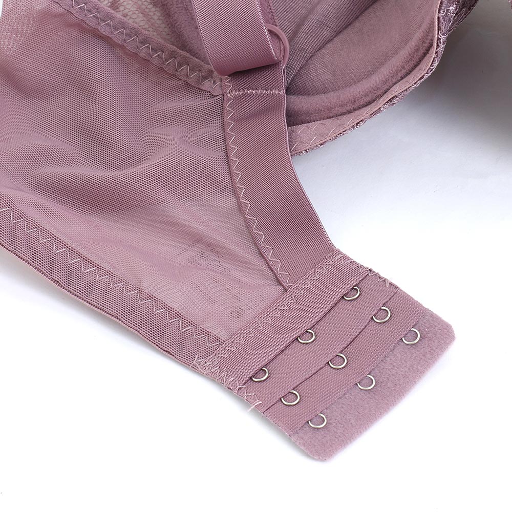 花蕾 軟鋼圈 深V低脊心包覆機能型內衣B罩杯(藍綠色)