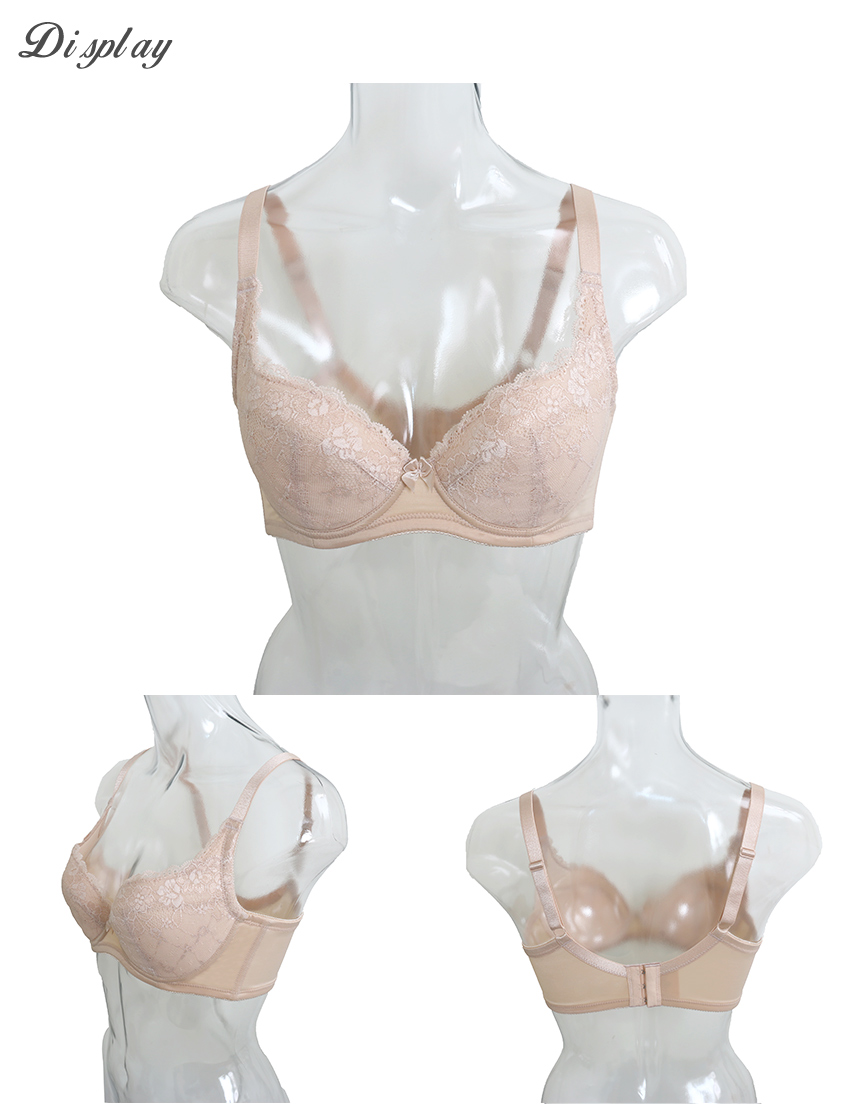 祕密花園．綻放 深V系列內衣BCD罩杯(裸膚)