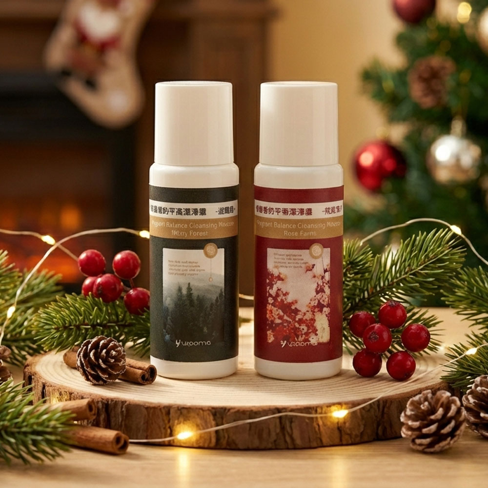 嫩白潤澤弱酸平衡私密潔淨露 30ML體驗瓶2入(玫瑰+森林)