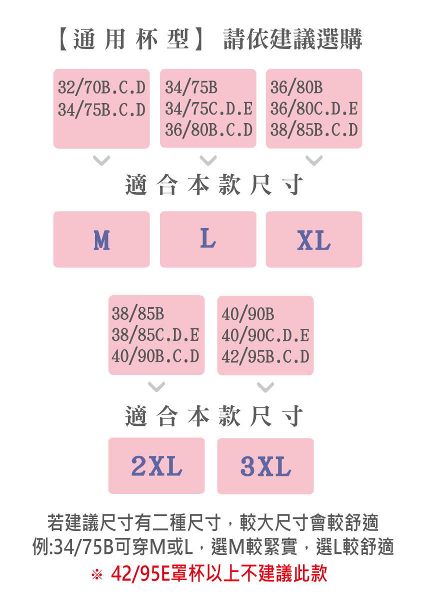 沐光氧柔 石墨烯 高通透無鋼圈內衣BCDE置杯(裸粉色)