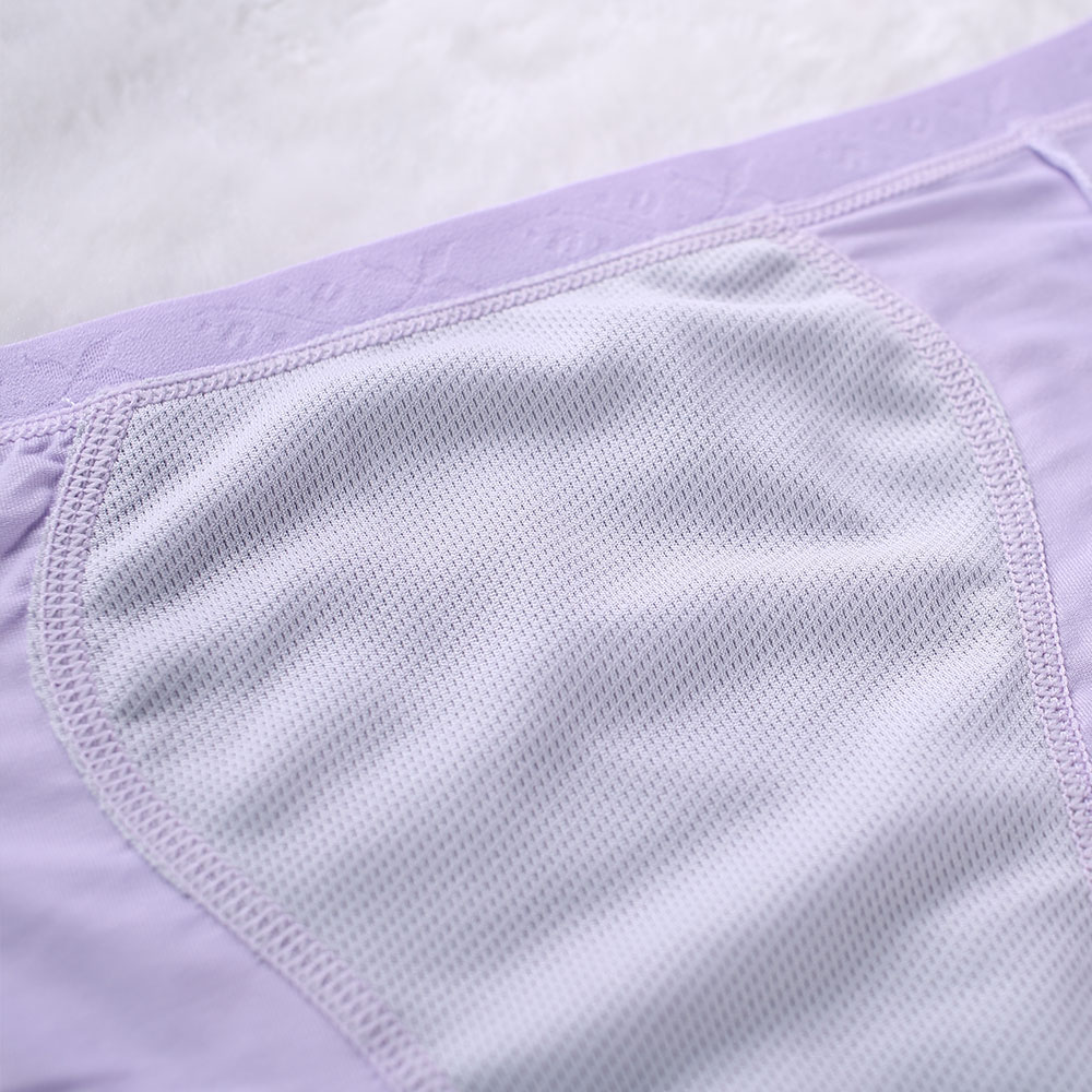 玫瑰微香高腰生理褲(紫)