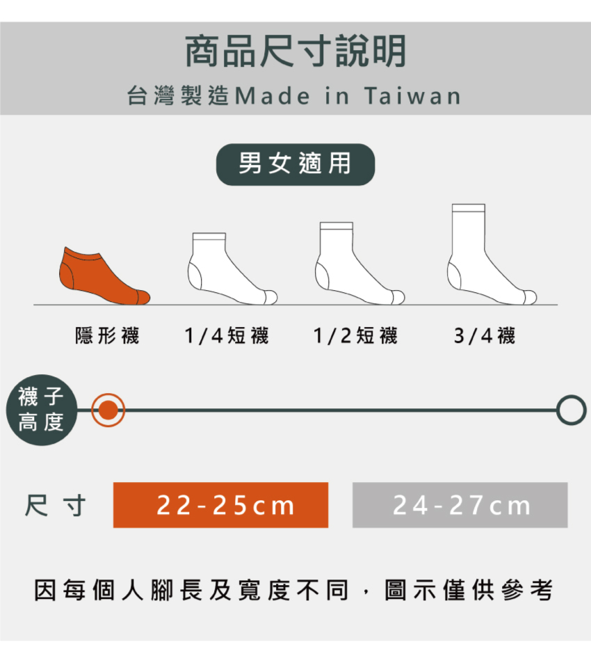 全方位護足 足弓加強 輕機能氣墊襪(紫)