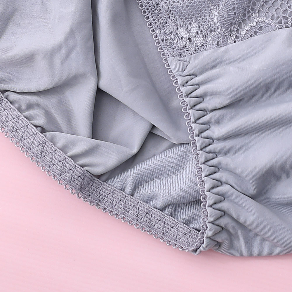 祕密花園．綻放 低腰三角褲(水紫色)