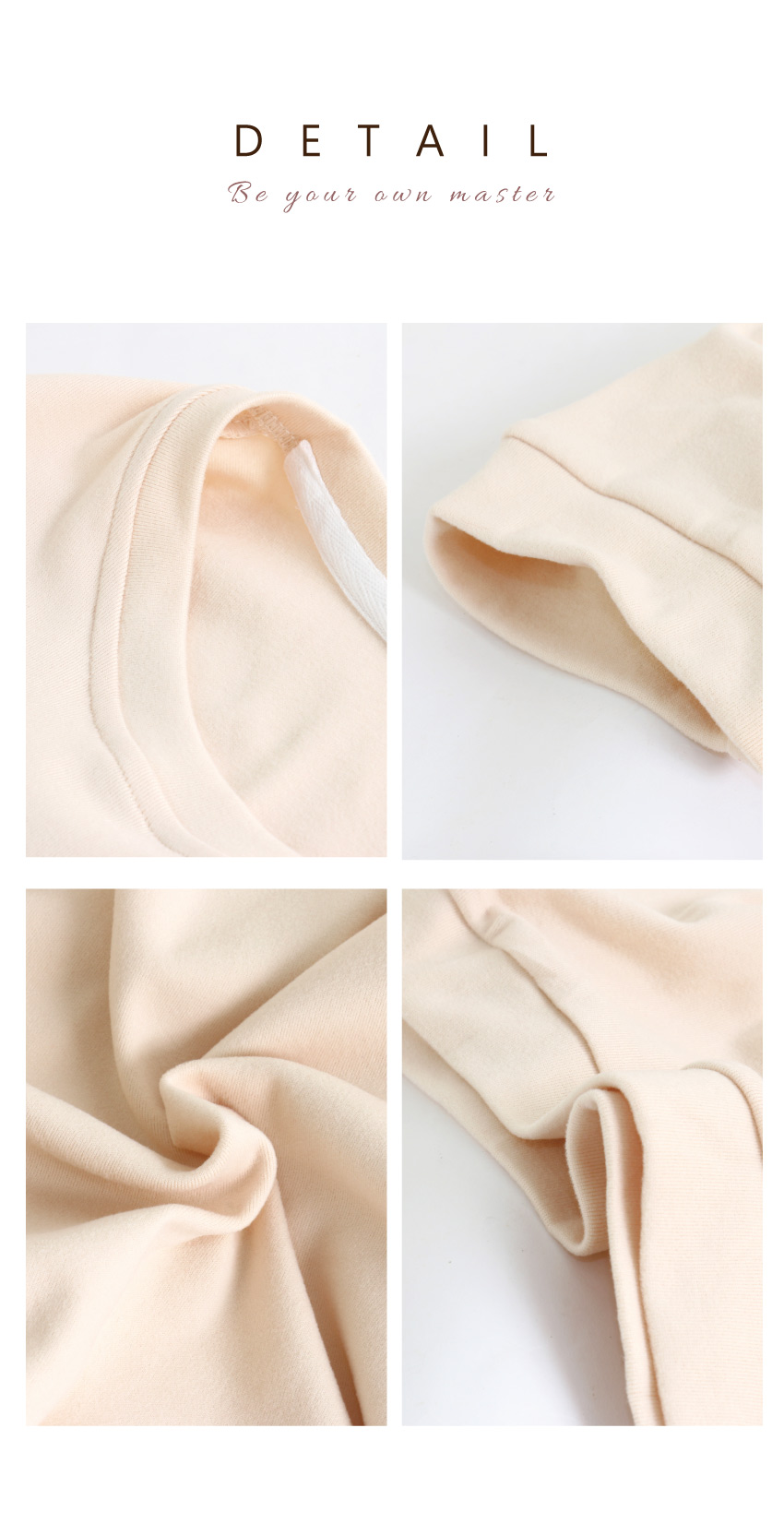 MIT台灣製 櫻桃茸萌 舒柔睡衣睡褲成套組(奶茶色)