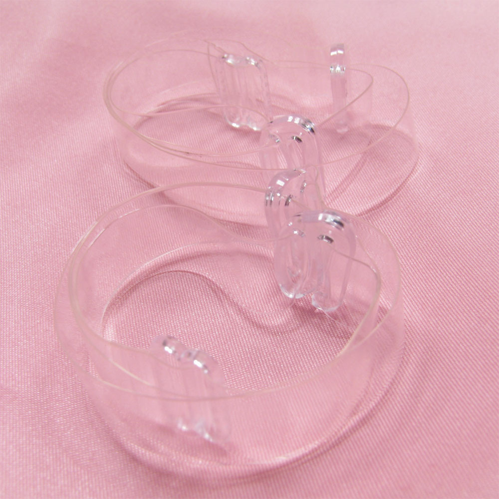 美姬肩帶-經典透膚款(透明)(寬10mm)