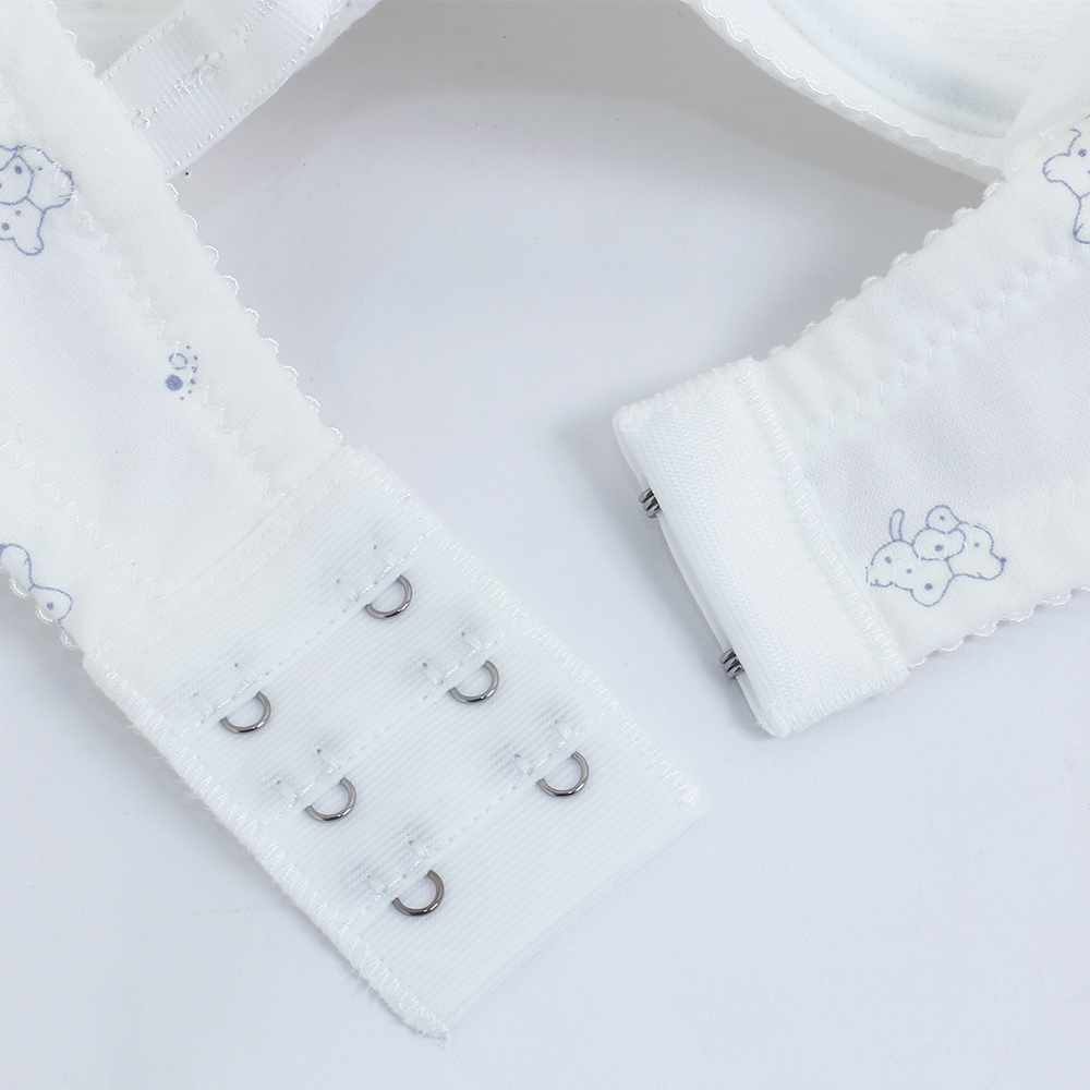 快樂狗狗少女內衣(軟鋼圈)(灰)BCD