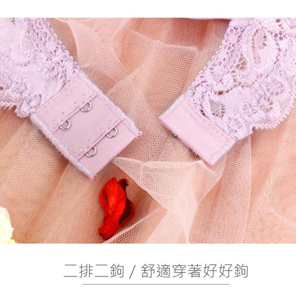 《零碼出清》《軟鋼圈》經典花雕蕾絲內衣(咖啡)32A