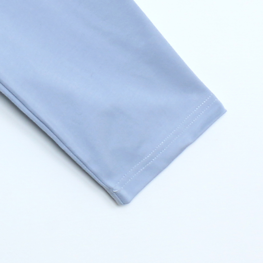 毛狗狗渡假中 柔軟舒眠棉質 睡衣睡褲成套組(藍色)