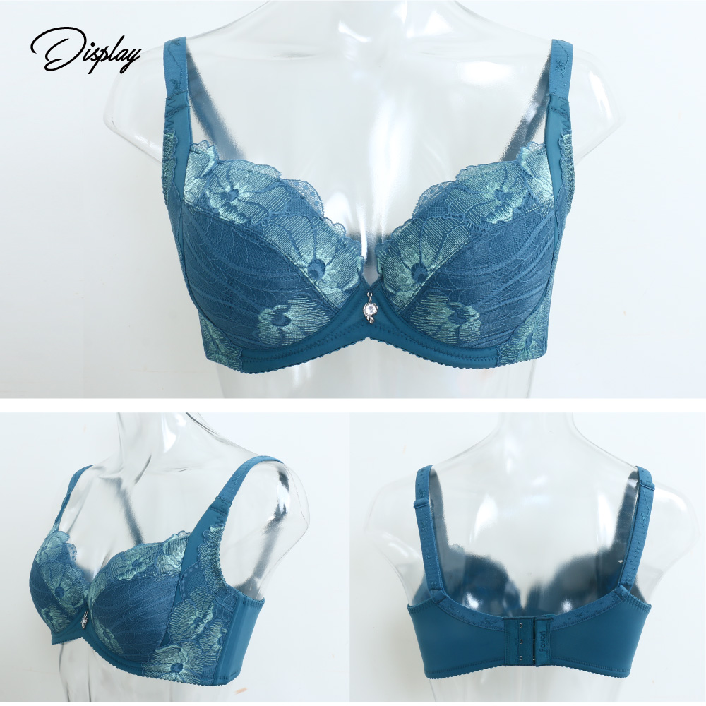 魔羽 奈米涼感 機能內衣BCDE罩杯(花霧綠)