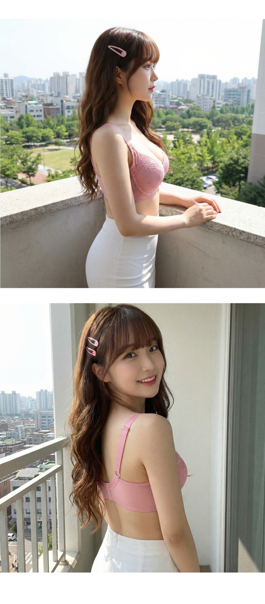 花綻 軟鋼圈 深V低脊心包覆機能型內衣D罩杯(豆沙色)