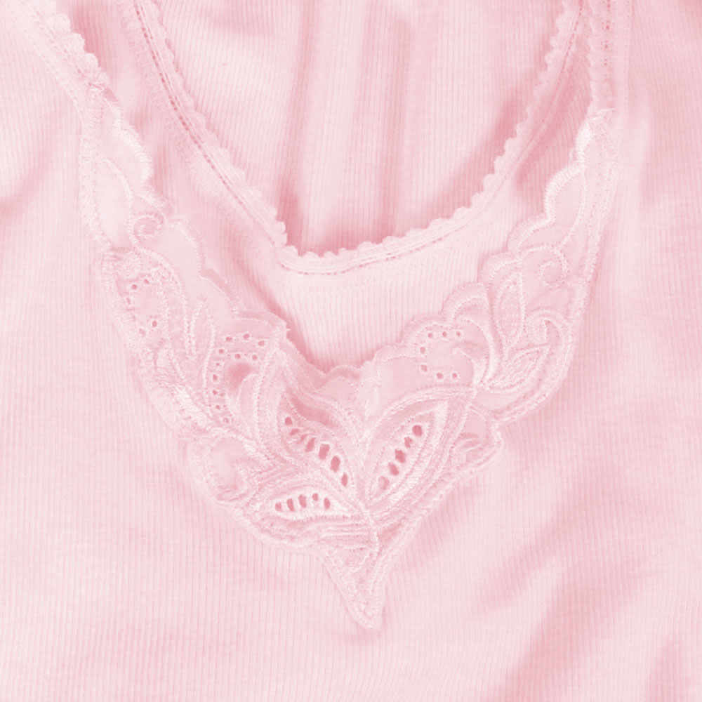 MIT台灣製 精緻花寬版背心(黑)