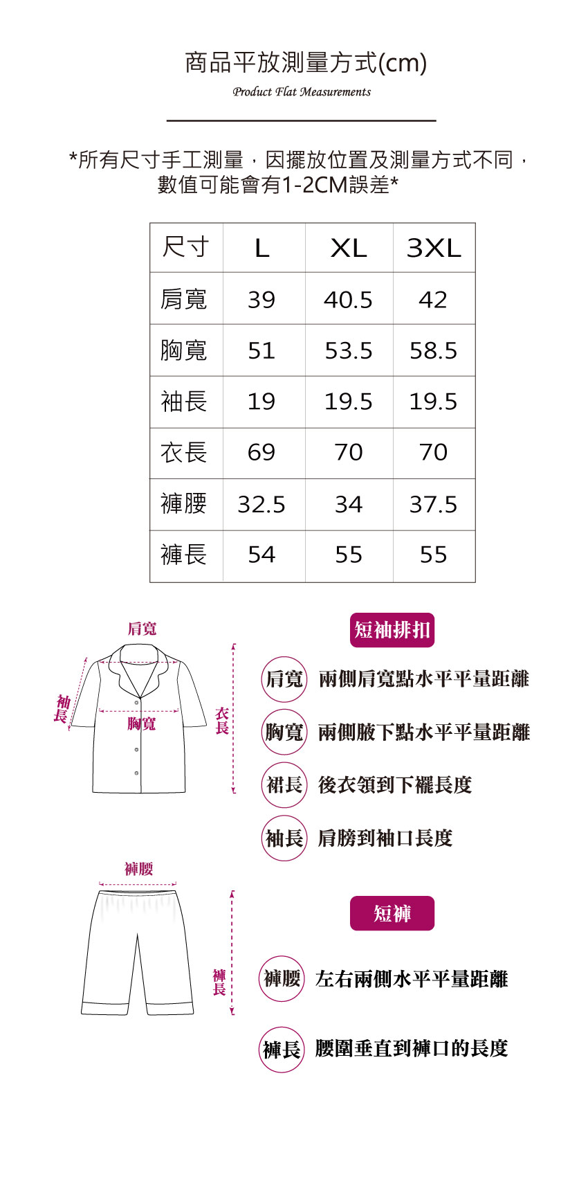 櫻桃小花 柔軟舒眠棉質 睡衣睡褲成套組(藍色)