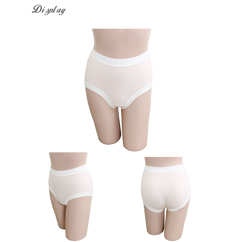 蠶絲莫代爾  絲滑無痕 中腰平口褲(膚)