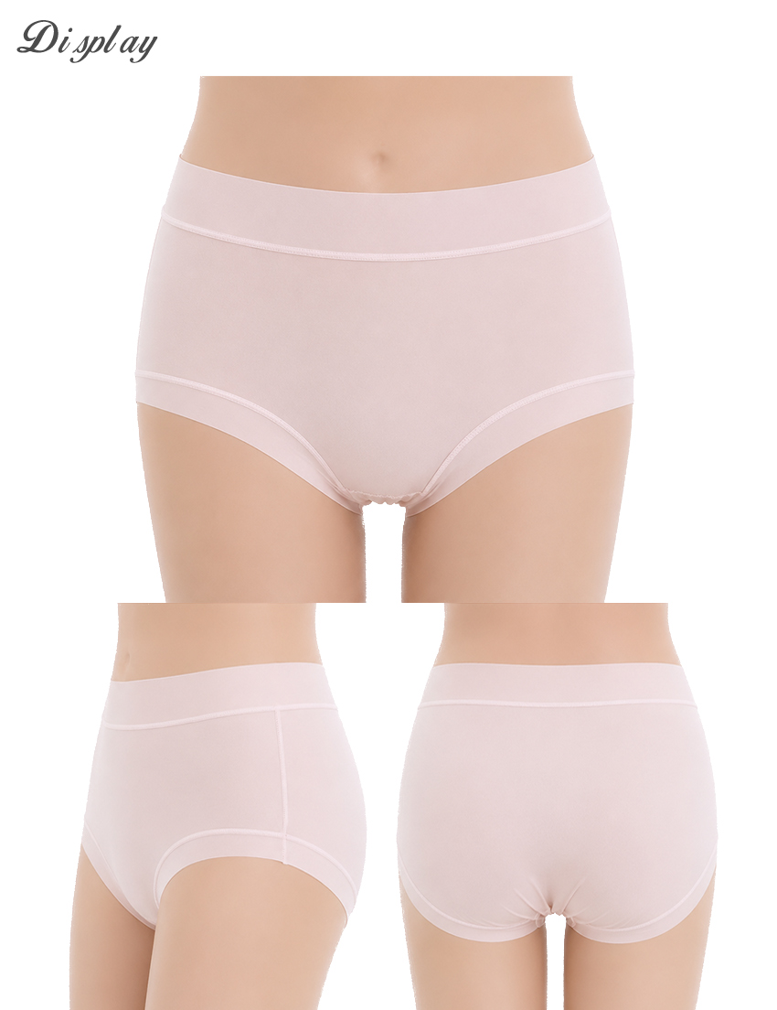 聚乳酸 冰絲無痕裸感貼身褲 (隨機色) 3件組