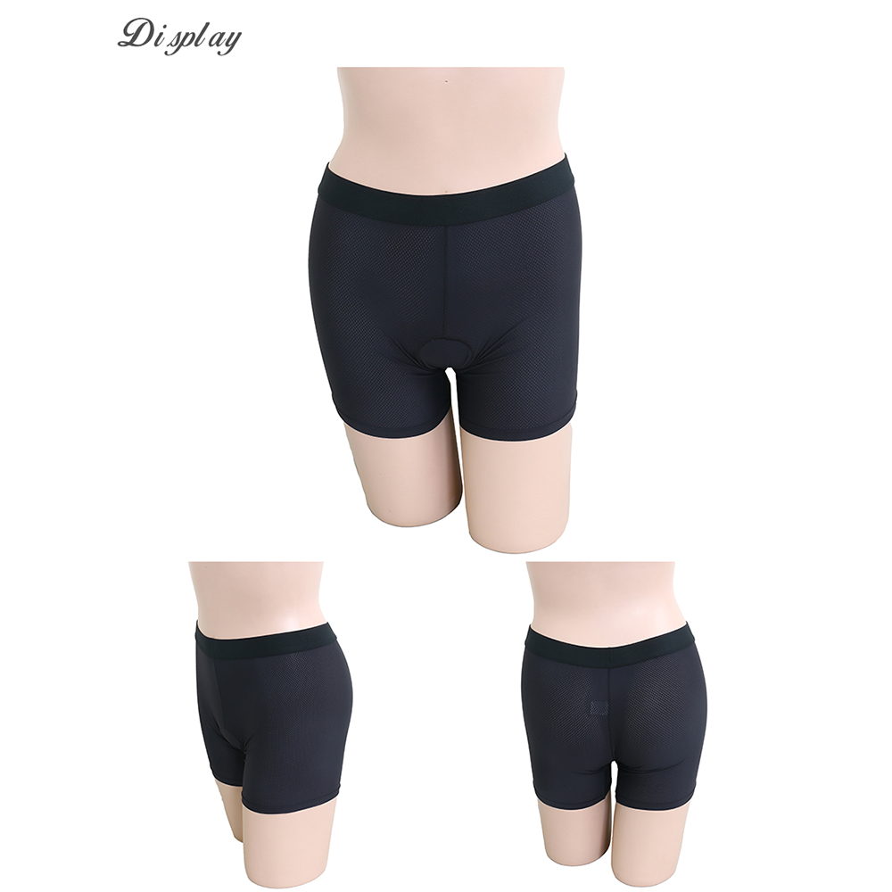 石墨烯 透氣 運動中腰平口褲(個性黑)