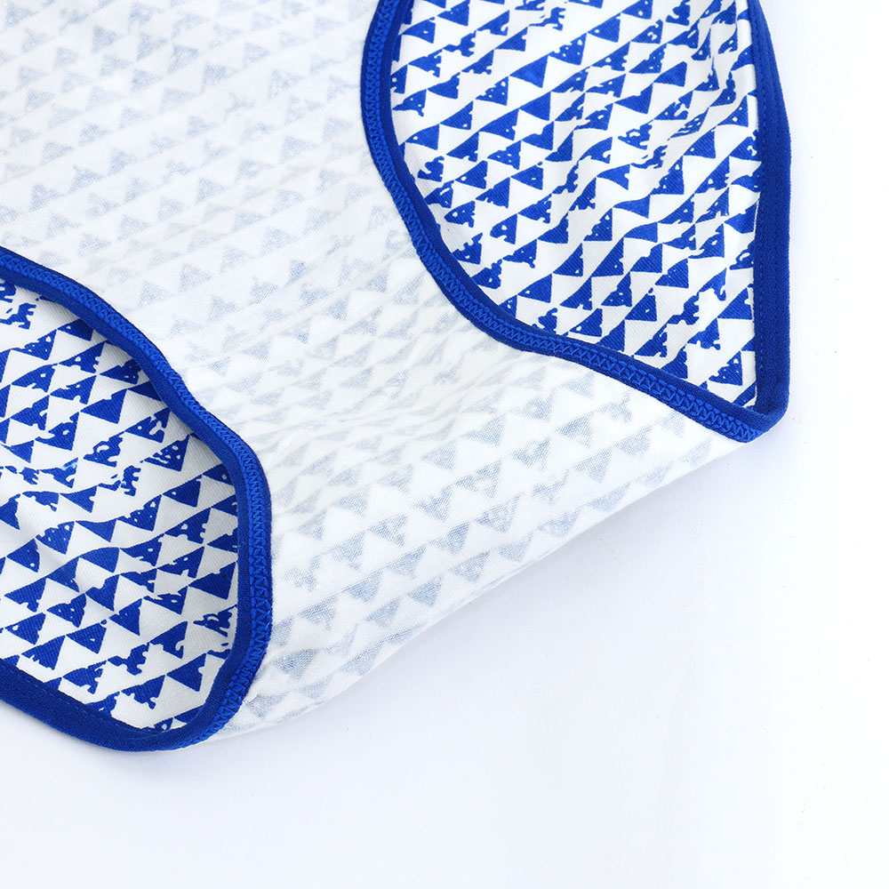 幾何點點棉質貼身褲 3件組(隨機色)