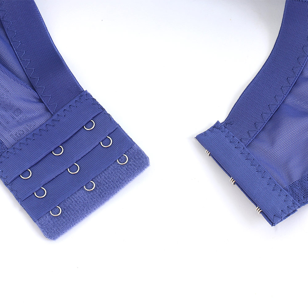 花綻 軟鋼圈 深V低脊心包覆機能型內衣D罩杯(豆沙色)