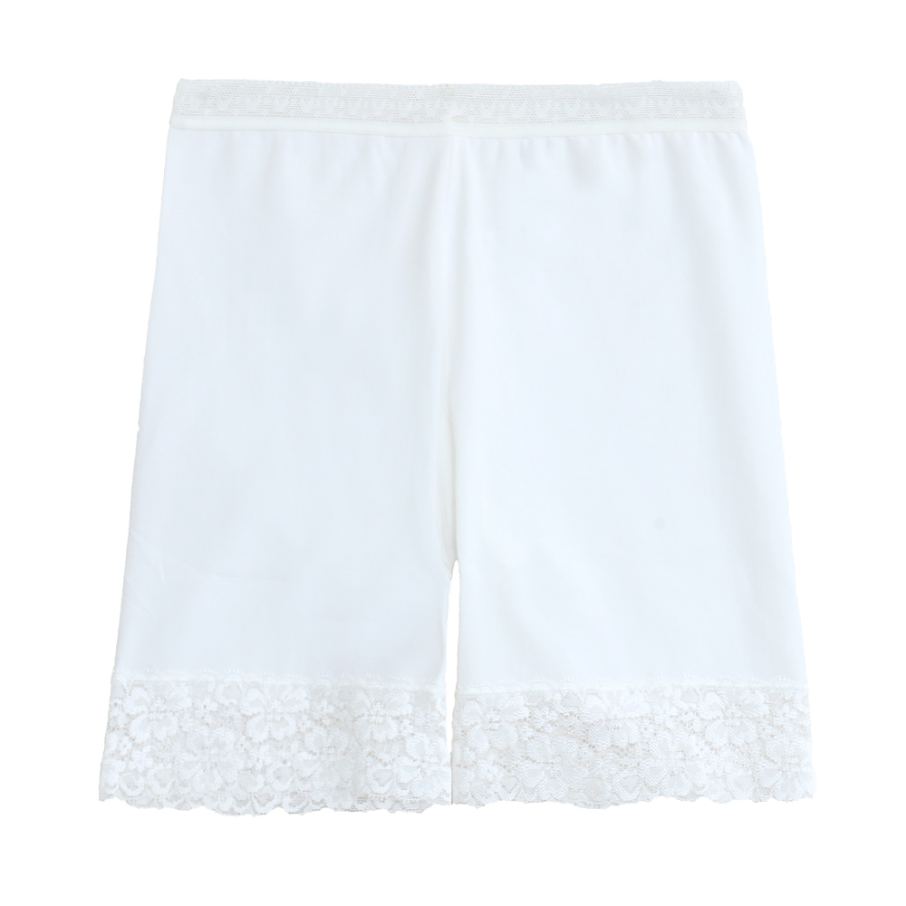 《零碼出清》MIT台灣製 高腰絲質防走光安全五分褲(香檳)M