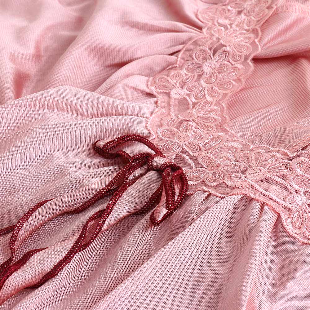 微光 絲柔緞面 睡衣睡褲成套組(駱駝色)