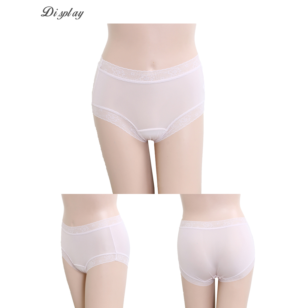 桑蠶絲 低腰 絲滑面膜貼身褲 3件組(隨機色)有分尺寸