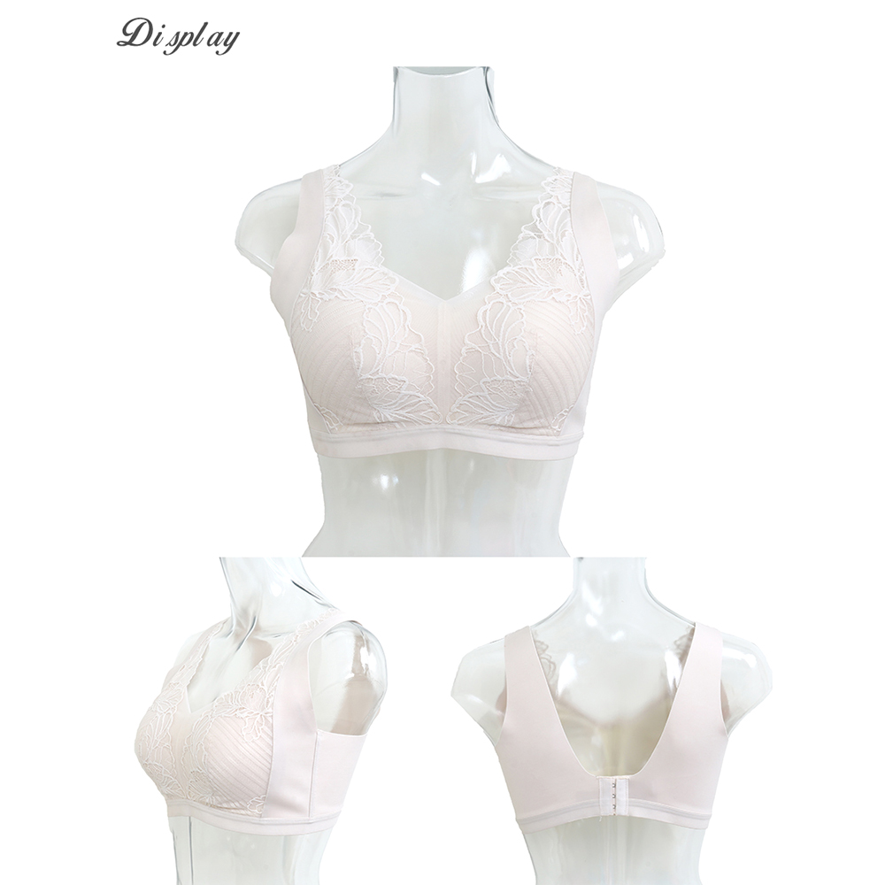 超細莫代爾 蠶絲蛋白 無痕無鋼圈內衣ABCD罩杯(裸色)