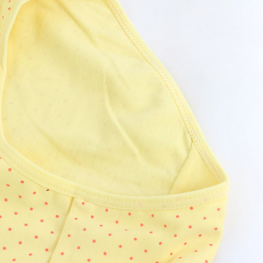 草莓點點棉質三角褲 3件組(隨機色)