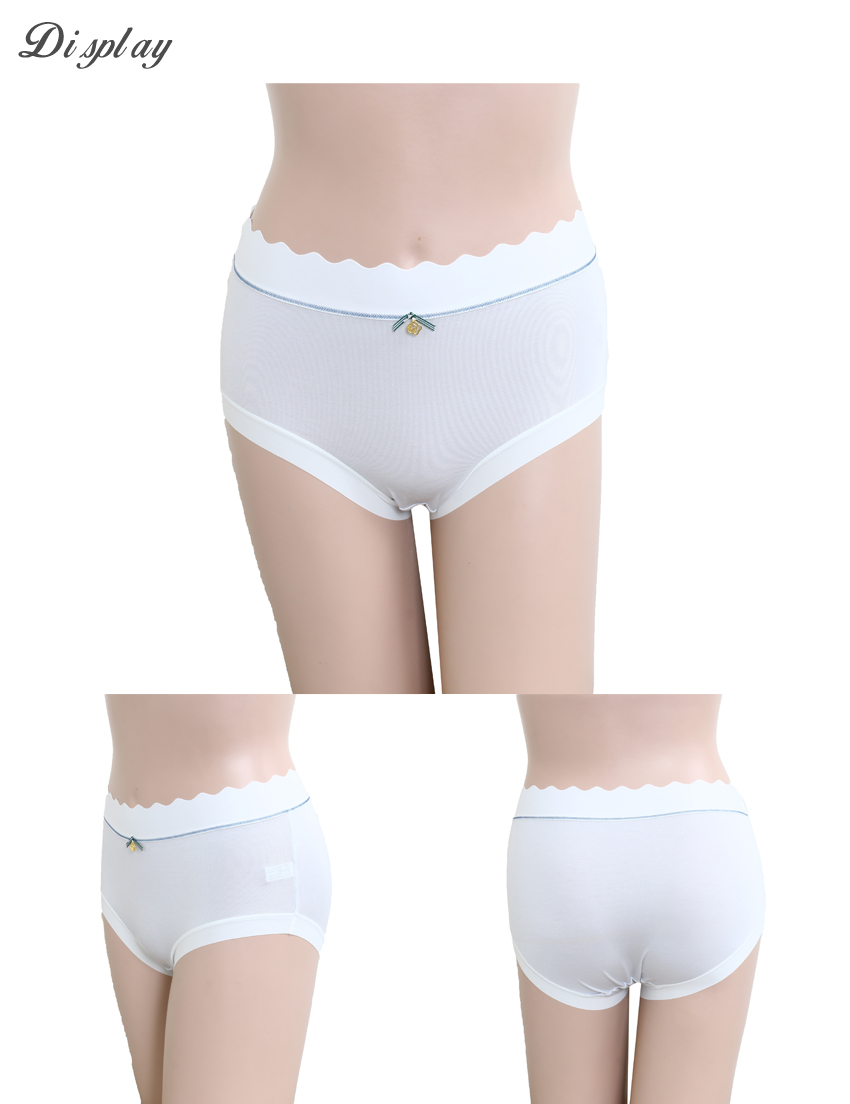 舒柔棉 無痕中腰貼身褲 3件組(隨機色)